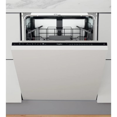 Посудомийна машина Whirlpool вбудована, 14компл., A+++, 60см, дисплей, інвертор, білий (WIO3C33E6.5)