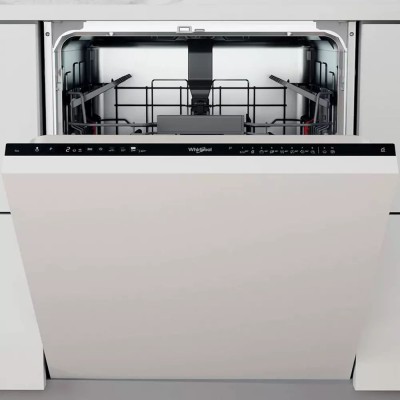 Посудомийна машина Whirlpool вбудована, 14компл., A+++, 60см, дисплей, інвертор, білий (WIO3C33E6.5)