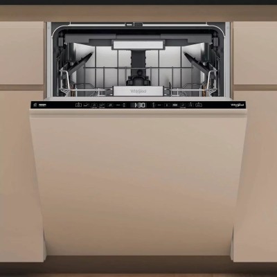 Посудомийна машина Whirlpool вбудована, 15компл., A+++, 60см, дисплей, 3й кошик, білий (W7IHT58T)