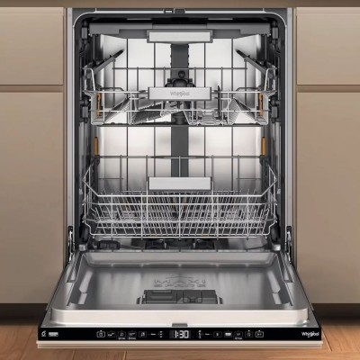 Посудомийна машина Whirlpool вбудована, 15компл., A+++, 60см, дисплей, 3й кошик, білий (W7IHT58T)