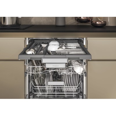 Посудомийна машина Whirlpool вбудована, 15компл., A+++, 60см, дисплей, 3й кошик, білий (W7IHT58T)