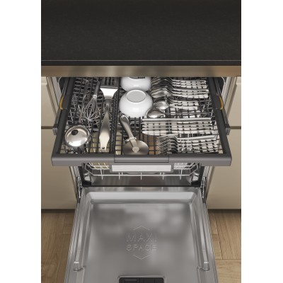 Посудомийна машина Whirlpool вбудована, 15компл., A+++, 60см, дисплей, 3й кошик, білий (W7IHT58T)