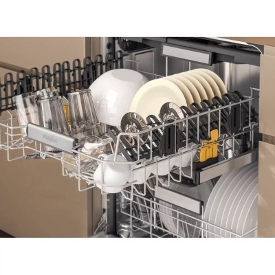 Посудомийна машина Whirlpool вбудована, 15компл., A+++, 60см, дисплей, 3й кошик, білий (W7IHT58T)
