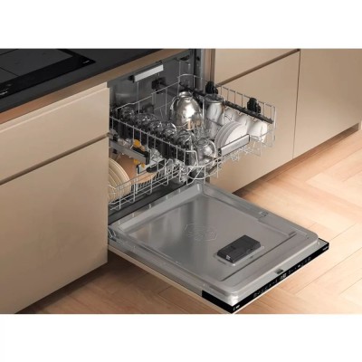 Посудомийна машина Whirlpool вбудована, 15компл., A+++, 60см, дисплей, 3й кошик, білий (W7IHT58T)