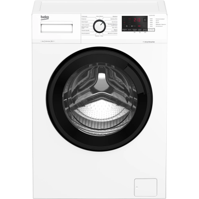 Пральна машина Beko фронтальна, 6кг, 1200, A+++, 45см, дисплей, інвертор, білий (WUE6612IXBW)