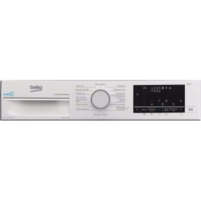 Пральна машина Beko фронтальна, 7кг, 1200, A+++, 49см, дисплей, SMART, пара, інв., білий (B3WFU5723W) Пральна машина Beko фронтальна, 7кг, 1200, A+++, 49см, дисплей, SMART, пара, інв., білий (B3WFU5723W)