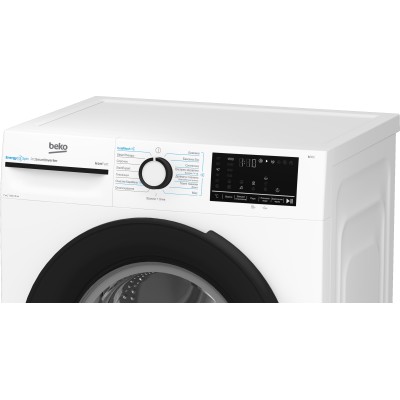 Пральна машина Beko фронтальна, 7кг, 1200, A+++, 50см, дисплей, інвертор, пара, білий (BM3WFSU47235WB) Пральна машина Beko фронтальна, 7кг, 1200, A+++, 50см, дисплей, інвертор, пара, білий (BM3WFSU47235WB)