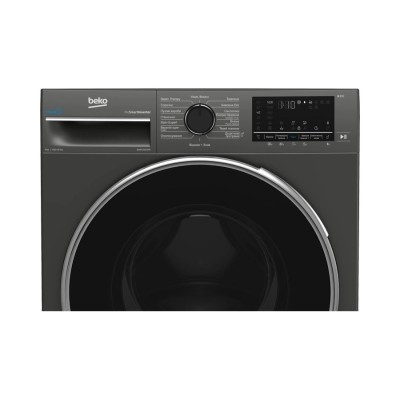 Пральна машина Beko фронтальна, 8кг, 1200, A+++, 56см, дисплей, пар, інвертор, графіт (B3WFU5822MG) Пральна машина Beko фронтальна, 8кг, 1200, A+++, 56см, дисплей, пар, інвертор, графіт (B3WFU5822MG)