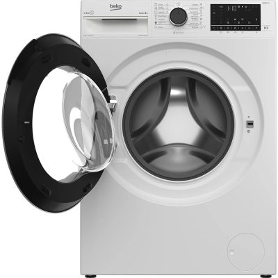 Пральна машина Beko фронтальна, 8кг, 1400, A+++, 55см, дисплей, пар, інвертор, AutoDose, білий (B5WFU58436W) Пральна машина Beko фронтальна, 8кг, 1400, A+++, 55см, дисплей, пар, інвертор, AutoDose, білий (B5WFU58436W)