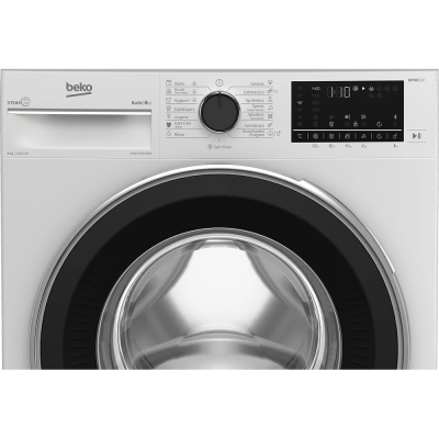 Пральна машина Beko фронтальна, 8кг, 1400, A+++, 55см, дисплей, пар, інвертор, AutoDose, білий (B5WFU58436W) Пральна машина Beko фронтальна, 8кг, 1400, A+++, 55см, дисплей, пар, інвертор, AutoDose, білий (B5WFU58436W)