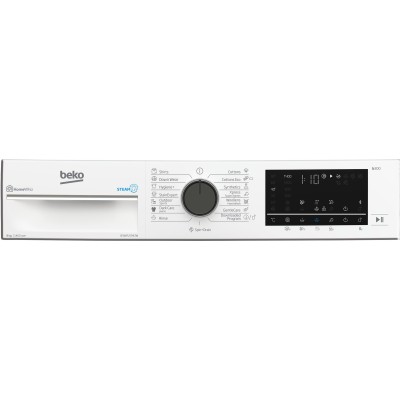 Пральна машина Beko фронтальна, 9кг, 1400, A+++, 55см, дисплей, SMART, пара, інв., білий (B3WFU5943W) Пральна машина Beko фронтальна, 9кг, 1400, A+++, 55см, дисплей, SMART, пара, інв., білий (B3WFU5943W)