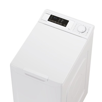 Пральна машина Candy вертикальна, 7кг, 1200, A+++, 60см, дисплей, білий (TCA273D3-9) Пральна машина Candy вертикальна, 7кг, 1200, A+++, 60см, дисплей, білий (TCA273D3-9)