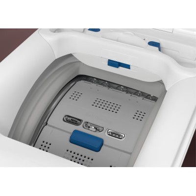 Пральна машина Electrolux вертикальна, 6кг, 1300, A+++, 60см, дисплей, пара, інвертор, білий (EW7TN3362U) Пральна машина Electrolux вертикальна, 6кг, 1300, A+++, 60см, дисплей, пара, інвертор, білий (EW7TN3362U)