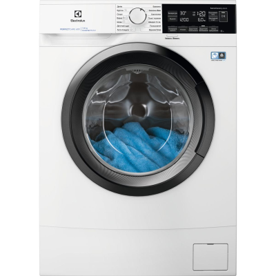 Пральна машина Electrolux фронтальна, 6кг, 1200, A+++, 41см, дисплей, інвертор, білий (EW6SM326SU) Пральна машина Electrolux фронтальна, 6кг, 1200, A+++, 41см, дисплей, інвертор, білий (EW6SM326SU)