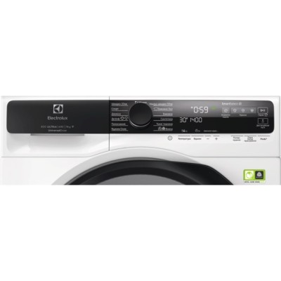Пральна машина Electrolux фронтальна, 9кг, 1400, A+++, 60см, дисплей, пара, інвертор, universaldose, білий (EW8F5492QU) Пральна машина Electrolux фронтальна, 9кг, 1400, A+++, 60см, дисплей, пара, інвертор, universaldose, білий (EW8F5492QU)