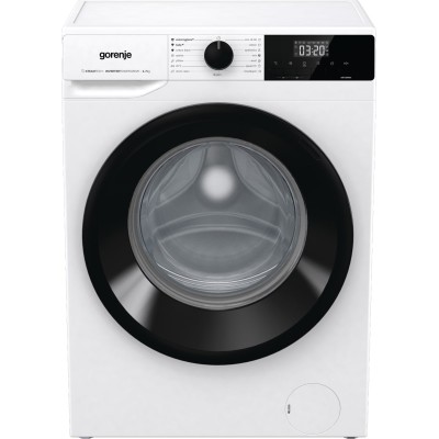 Пральна машина Gorenje фронтальна, 7кг, 1400, A+++, 47см, дисплей, пара, інвертор, білий (WNHEI74SAS) Пральна машина Gorenje фронтальна, 7кг, 1400, A+++, 47см, дисплей, пара, інвертор, білий (WNHEI74SAS)