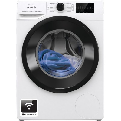 Пральна машина Gorenje фронтальна, 8кг, 1400, A+++, 46,5см, дисплей, інвертор, пара, Wi-Fi, білий (WPNEI84SBSWIFI) Пральна машина Gorenje фронтальна, 8кг, 1400, A+++, 46,5см, дисплей, інвертор, пара, Wi-Fi, білий (WPNEI84SBSWIFI)