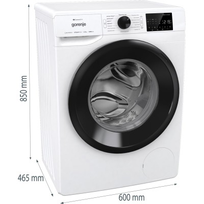 Пральна машина Gorenje фронтальна, 8кг, 1400, A+++, 46,5см, дисплей, інвертор, пара, Wi-Fi, білий (WPNEI84SBSWIFI) Пральна машина Gorenje фронтальна, 8кг, 1400, A+++, 46,5см, дисплей, інвертор, пара, Wi-Fi, білий (WPNEI84SBSWIFI)