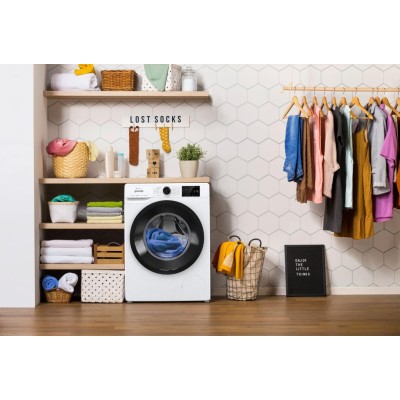 Пральна машина Gorenje фронтальна, 8кг, 1400, A+++, 55см, дисплей, інвертор, пара, Wi-Fi, білий (WPNEI84A1SWIFI) Пральна машина Gorenje фронтальна, 8кг, 1400, A+++, 55см, дисплей, інвертор, пара, Wi-Fi, білий (WPNEI84A1SWIFI)