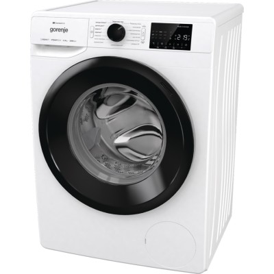 Пральна машина Gorenje фронтальна, 9кг, 1400, A+++, 46,5см, дисплей, інвертор, пара, Wi-Fi, білий (WPNEI94A1SWIFI)