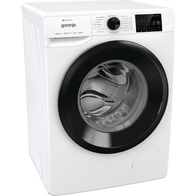 Пральна машина Gorenje фронтальна, 9кг, 1400, A+++, 46,5см, дисплей, інвертор, пара, Wi-Fi, білий (WPNEI94A1SWIFI)