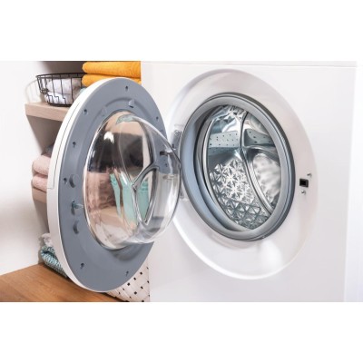 Пральна машина Gorenje фронтальна, з баком, 7кг, 1200, A+, 60см, дисплей, пар, інвертор, білий (WNHPI72SCSIRV)