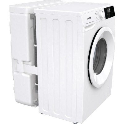 Пральна машина Gorenje фронтальна, з баком, 7кг, 1200, A+, 60см, дисплей, пар, інвертор, білий (WNHPI72SCSIRV)