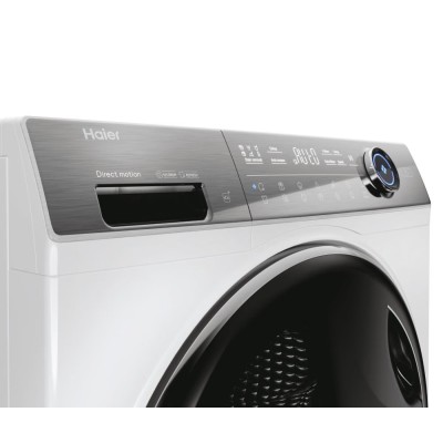 Пральна машина Haier фронтальна, 12кг, 1400, A+++, 60см, дисплей, пара, інвертор, люк чорний, прямий привід, білий (HW120-B14979 Пральна машина Haier фронтальна, 12кг, 1400, A+++, 60см, дисплей, пара, інвертор, люк чорний, прямий привід, білий (HW120-B14979