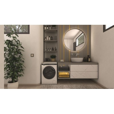 Пральна машина Haier фронтальна, 5кг, 1200, A+++, 44см, дисплей, інвертор, люк чорний, висота 70см, білий (HW50-BP12307) Пральна машина Haier фронтальна, 5кг, 1200, A+++, 44см, дисплей, інвертор, люк чорний, висота 70см, білий (HW50-BP12307)