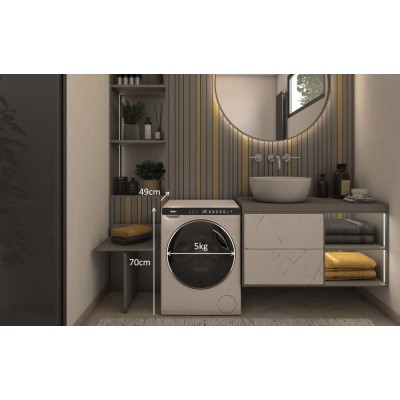 Пральна машина Haier фронтальна, 5кг, 1200, A+++, 44см, дисплей, інвертор, люк чорний, висота 70см, білий (HW50-BP12307) Пральна машина Haier фронтальна, 5кг, 1200, A+++, 44см, дисплей, інвертор, люк чорний, висота 70см, білий (HW50-BP12307)