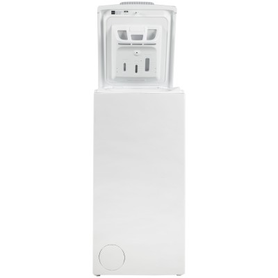 Пральна машина Indesit вертикальна, 7кг, 1200, A+++, 60см, дисплей, білий (BTWE71253PEU)
