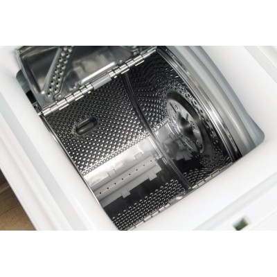 Пральна машина Indesit вертикальна, 7кг, 1200, A+++, 60см, дисплей, білий (BTWE71253PEU)