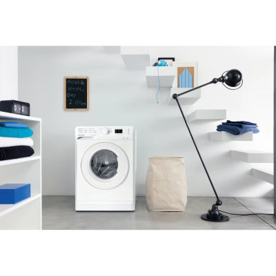 Пральна машина Indesit фронтальна, 6кг, 1000, A++, 43см, білий (OMTWSA61052WUA) Пральна машина Indesit фронтальна, 6кг, 1000, A++, 43см, білий (OMTWSA61052WUA)