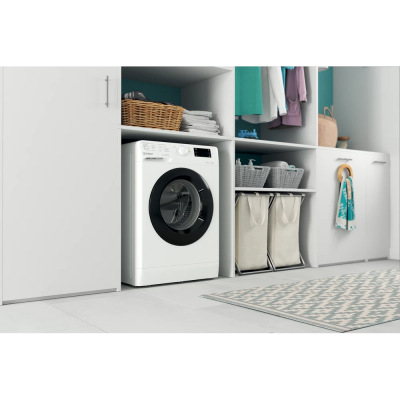 Пральна машина Indesit фронтальна, 6кг, 1000, A+++, 43см, дисплей, люк чорний, білий (OMTWSE61051WKUA) Пральна машина Indesit фронтальна, 6кг, 1000, A+++, 43см, дисплей, люк чорний, білий (OMTWSE61051WKUA)