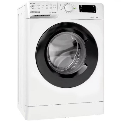 Пральна машина Indesit фронтальна, 6кг, 1200, A+++, 43см, дисплей, інвертор, люк чорний, білий (OMTWSE61293WKUA) Пральна машина Indesit фронтальна, 6кг, 1200, A+++, 43см, дисплей, інвертор, люк чорний, білий (OMTWSE61293WKUA)