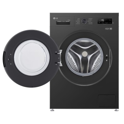 Пральна машина LG фронтальна, 6.5кг, 1200, A+++, 44см, дисплей, пара, інвертор, чорний (F2Y1WS6J) Пральна машина LG фронтальна, 6.5кг, 1200, A+++, 44см, дисплей, пара, інвертор, чорний (F2Y1WS6J)