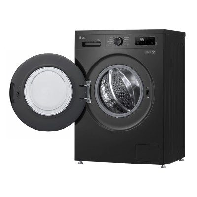 Пральна машина LG фронтальна, 6.5кг, 1200, A+++, 44см, дисплей, пара, інвертор, чорний (F2Y1WS6J) Пральна машина LG фронтальна, 6.5кг, 1200, A+++, 44см, дисплей, пара, інвертор, чорний (F2Y1WS6J)