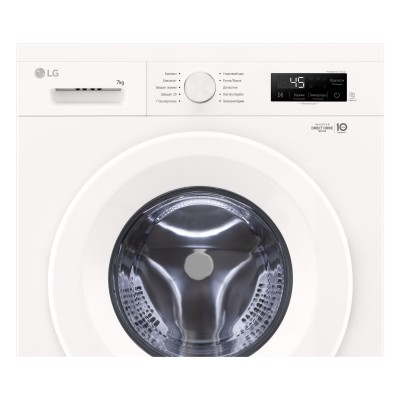 Пральна машина LG фронтальна, 7кг, 1200, A+++, 44см, дисплей, пара, інвертор, білий (F2Y1HS3W) Пральна машина LG фронтальна, 7кг, 1200, A+++, 44см, дисплей, пара, інвертор, білий (F2Y1HS3W)
