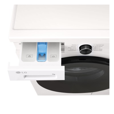 Пральна машина LG фронтальна, 7кг, 1200, A+++, 44см, дисплей, пара, інвертор, білий (F2Y1HS5W) Пральна машина LG фронтальна, 7кг, 1200, A+++, 44см, дисплей, пара, інвертор, білий (F2Y1HS5W)