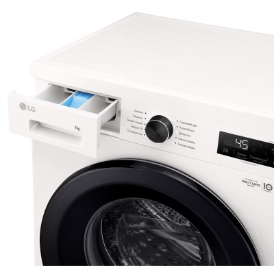 Пральна машина LG фронтальна, 7кг, 1200, A+++, 44см, дисплей, пара, інвертор, білий (F2Y1HS6W) Пральна машина LG фронтальна, 7кг, 1200, A+++, 44см, дисплей, пара, інвертор, білий (F2Y1HS6W)