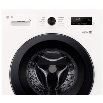 Пральна машина LG фронтальна, 7кг, 1200, A+++, 44см, дисплей, пара, інвертор, білий (F2Y1HS6W) Пральна машина LG фронтальна, 7кг, 1200, A+++, 44см, дисплей, пара, інвертор, білий (F2Y1HS6W)