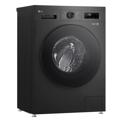 Пральна машина LG фронтальна, 7кг, 1200, A+++, 44см, дисплей, пара, інвертор, чорний (F2Y1HS5J) Пральна машина LG фронтальна, 7кг, 1200, A+++, 44см, дисплей, пара, інвертор, чорний (F2Y1HS5J)
