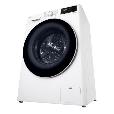 Пральна машина LG фронтальна, 7кг, 1200, A+++, 48см, дисплей, пара, інвертор, білий (F2V3HS0WW)