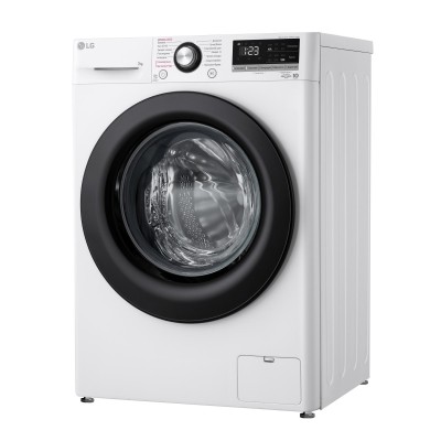 Пральна машина LG фронтальна, 7кг, 1200, A+++, 48см, дисплей, пара, інвертор, білий (F2V3HS6WW)