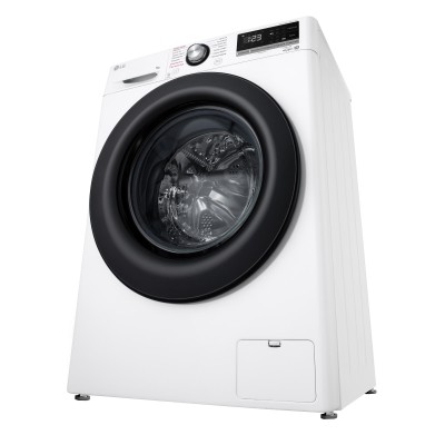 Пральна машина LG фронтальна, 7кг, 1200, A+++, 48см, дисплей, пара, інвертор, білий (F2V3HS6WW)