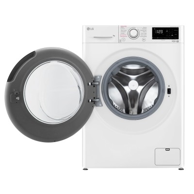Пральна машина LG фронтальна, 7кг, 1200, A+++, 48см, дисплей, пара, інвертор, білий (F2V3HS7WW)