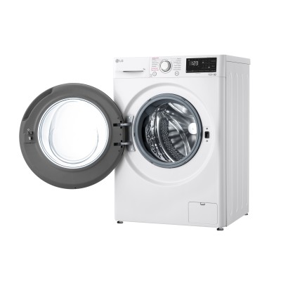 Пральна машина LG фронтальна, 7кг, 1200, A+++, 48см, дисплей, пара, інвертор, білий (F2V3HS7WW)