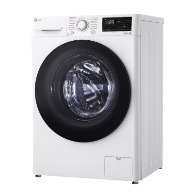 Пральна машина LG фронтальна, 7кг, 1200, A+++, 48см, дисплей, пара, інвертор, білий (F2V3HS7WW)
