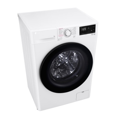 Пральна машина LG фронтальна, 7кг, 1200, A+++, 48см, дисплей, пара, інвертор, білий (F2V3HS7WW)