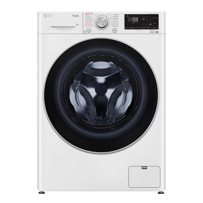 Пральна машина LG фронтальна, 7кг, 1200, A+++, 48см, дисплей, пара, інвертор, білий (F2V5HS1WW)